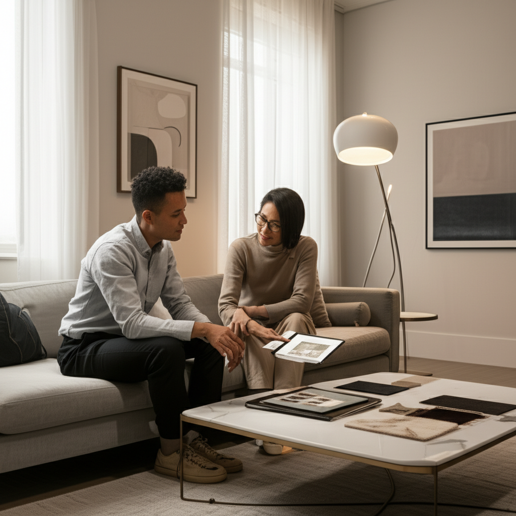 Interior design consultation